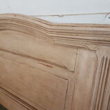 Louis XVI style patinated mirror