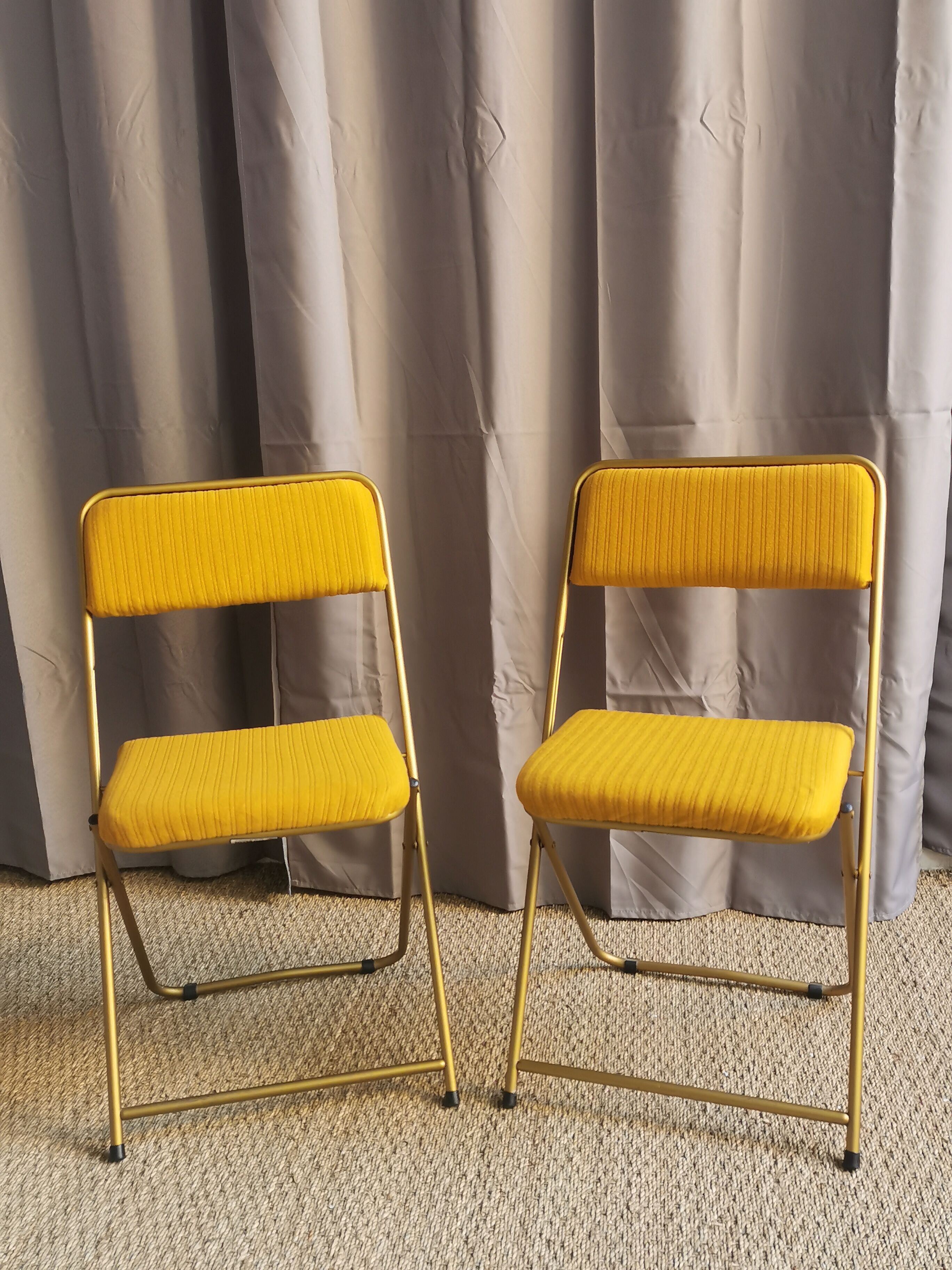 Pair of vintage chairs "lafuma"