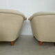 Pair scandinavian armchairs