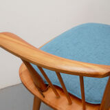 1950s armchair cherrywood, Albert Haberer