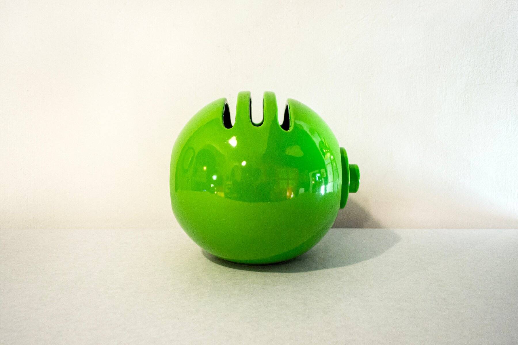 Flower vase La Bolla in ceramic by Enzo Bioli for Il Picchio Italy, 1960s.