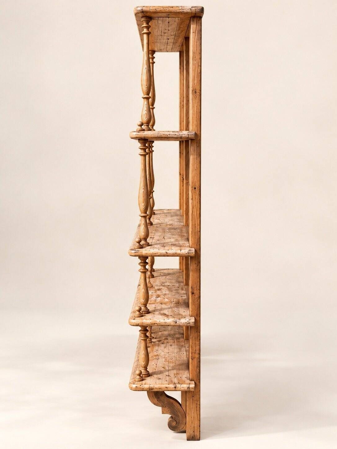 Étagère à gradins – Style Louis-Philippe – Pin massif – XIXe siècle