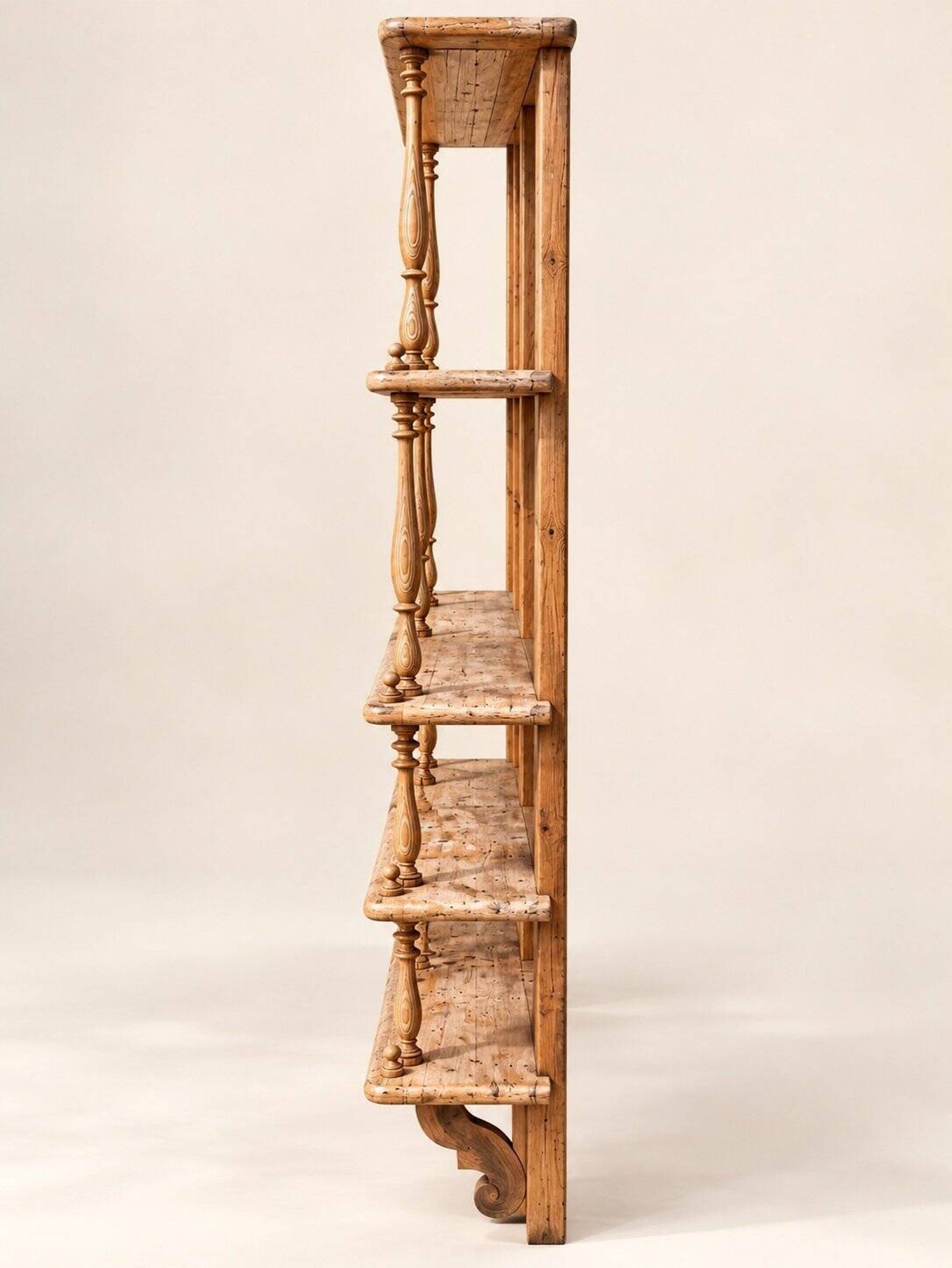 Step shelf – Louis-Philippe style – Solid pine – 19th century