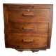 Vintage three-drawer chest of drawers from the 1950s