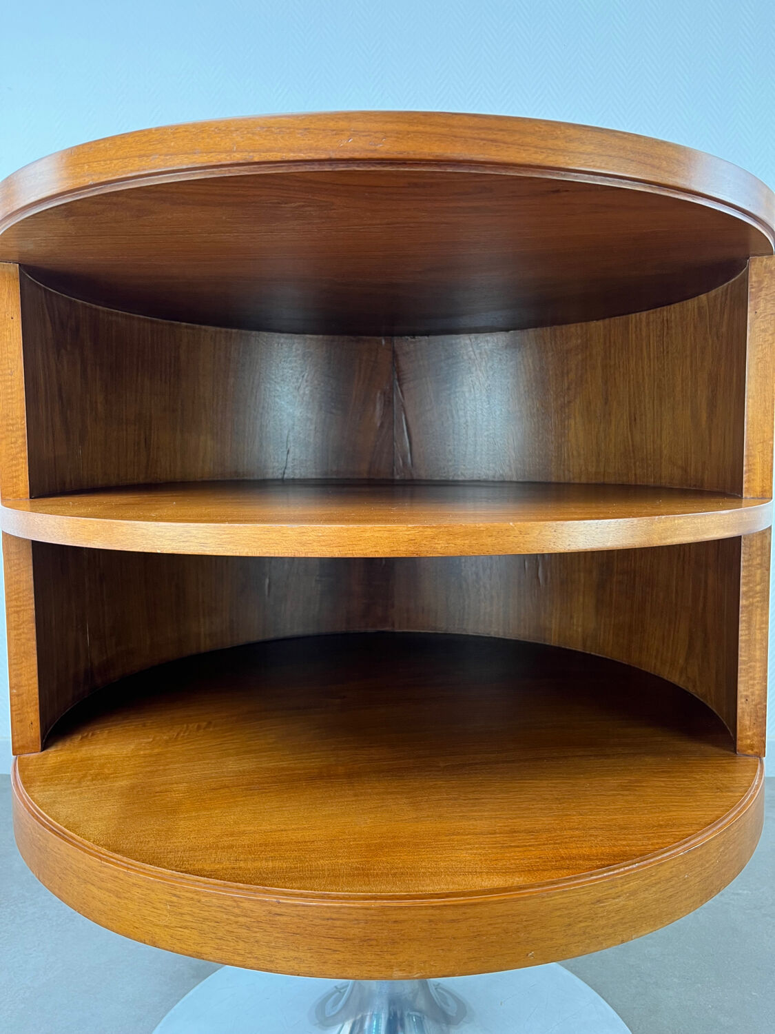 Arkana Maurice Burke, swivel side table with tulip base.