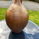 Glazed terracotta oil jar jug
