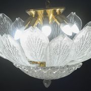 Napoli, Italian Murano Glass Ceiling Light or Flush Mount, 1970s