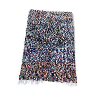 Moroccan Berber carpet Boujaad colorful 1,43x0.97m