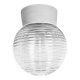Lustre en porcelaine blanche vintage, années 1970