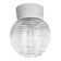 Lustre en porcelaine blanche vintage, années 1970