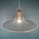 Vintage tourbillon pendant lamp, Murano, Italy, 1970s.