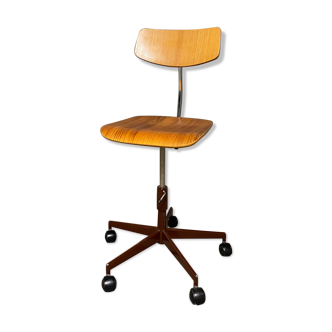Danish office chair vintage labfa 1970s