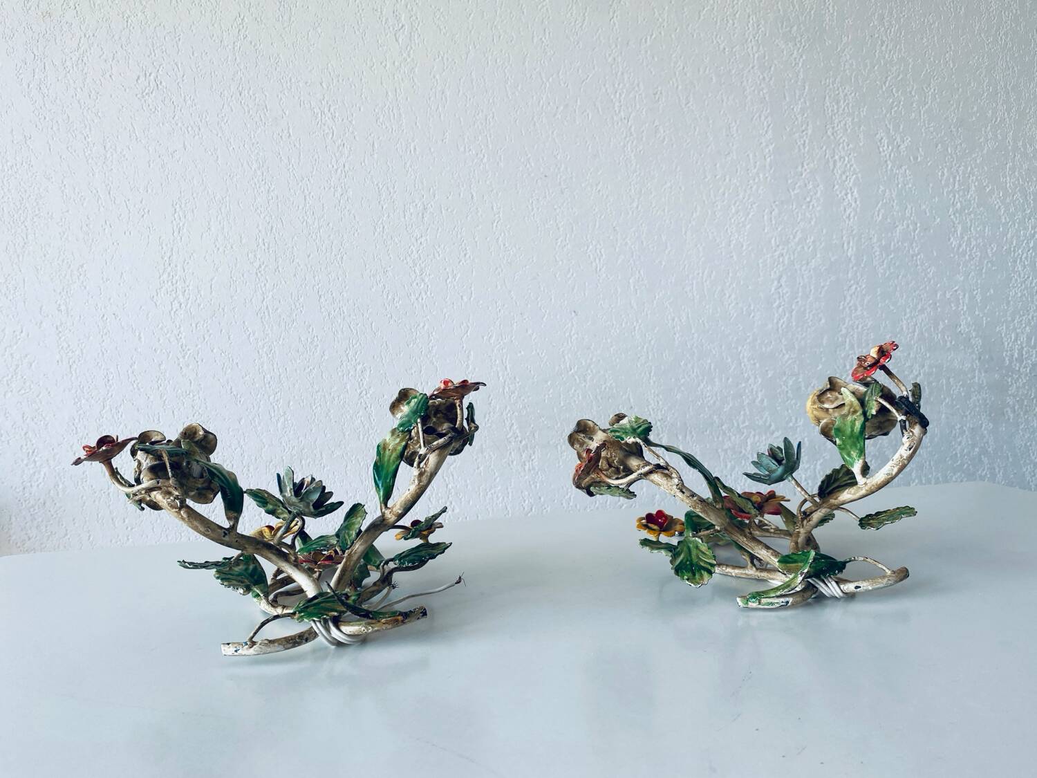 Pair of Italian wall lights