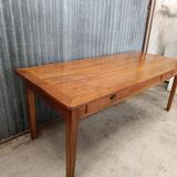 Vintage solid wood farm table