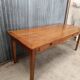 Vintage solid wood farm table