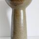 Large vintage enameled stoneware vase