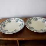 Lot of old 5 flowered plates