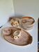 Lot assiettes plates, plat ,saucier, legumier
