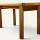 Table René Martin en pin massif moderniste, 1960