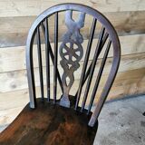 Lot de 2 chaises style windsor
