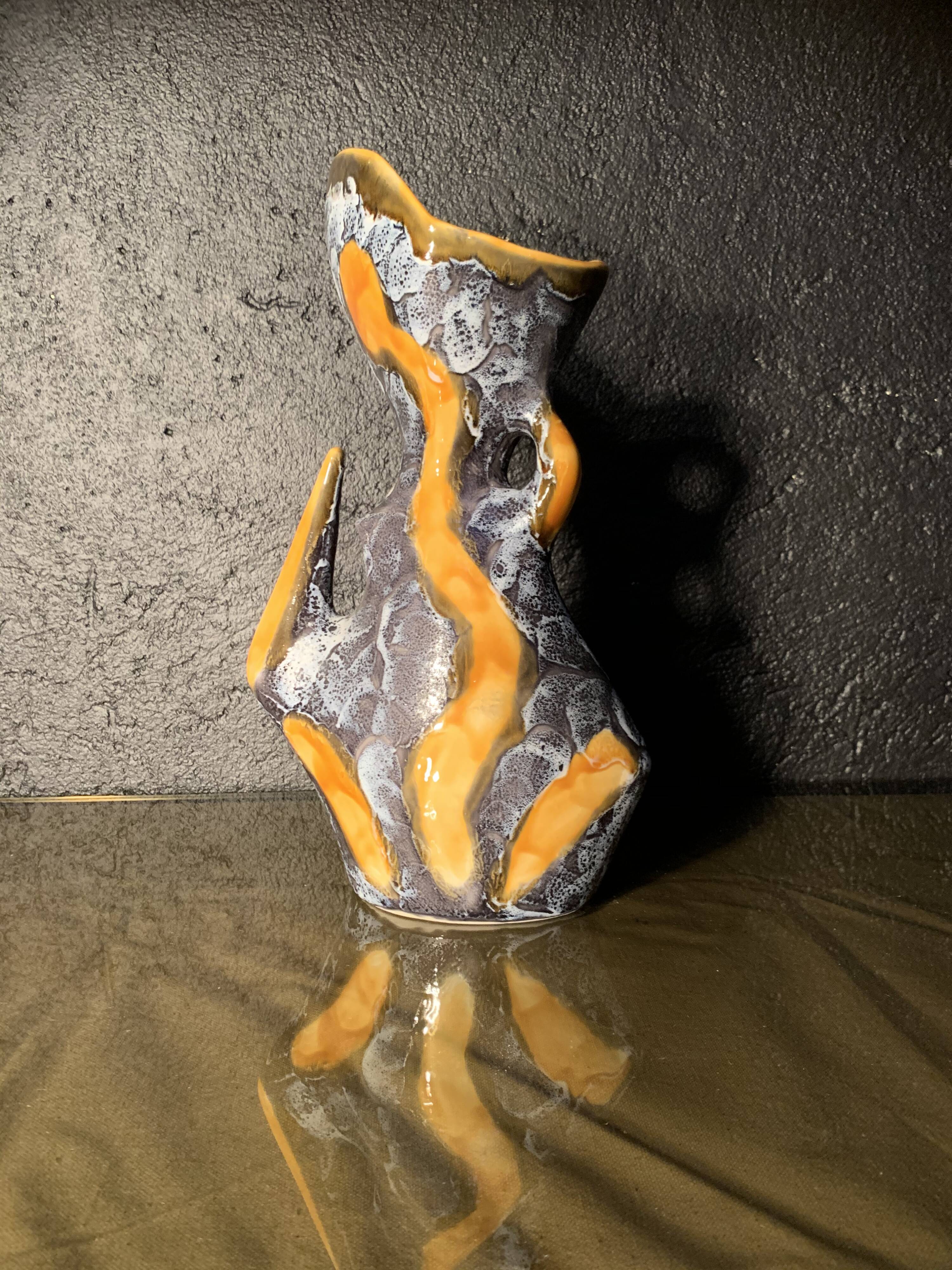 Le Vaucour pour Vallauris ceramic vase 1960