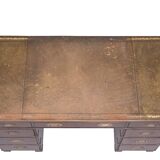 Mahogany Campaign Desk by N. Norton LTD England