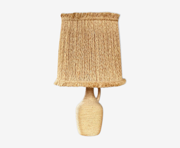 Lampe 1970 en chanvre