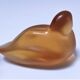 Zoomorphic paperweight crystal duck saint-louis v.rybalchenko design signed