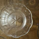 Set of 8 crystal bowls with floral decoration, France early 20th century.