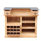 Sells counter bar in solid wood new 120cm