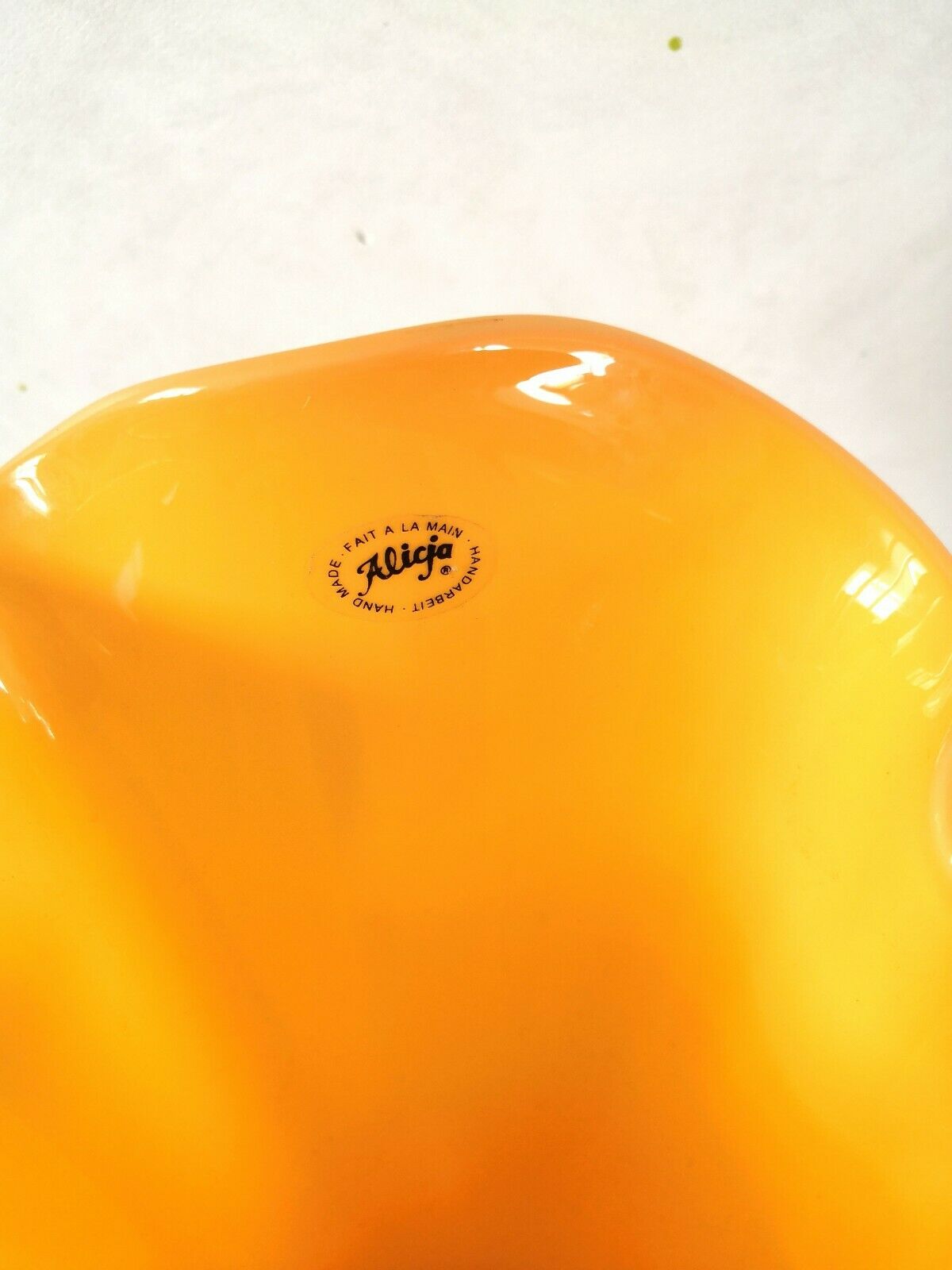 1960s Alicja pleated vase