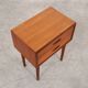 Teak bedside table, Danish design, 1970s, made in Denmark