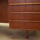 Teak desk, Danish design, 1970s, manufactured in Denmark