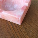 Pink marble ashtray