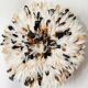 Juju Hat blanc moucheté 60 cm