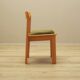 Ensemble de quatre chaises en hêtre, design italien, années 1970, production : Italie