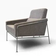 Lounge chair Mod. 3300 by Arne Jacobsen for Fritz Hansen