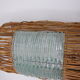 Applique en verre et rotin
