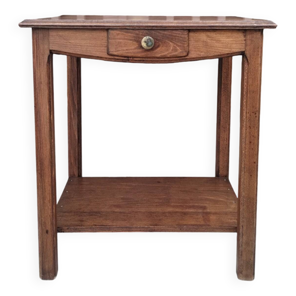 Table à double plateau vintage année 50