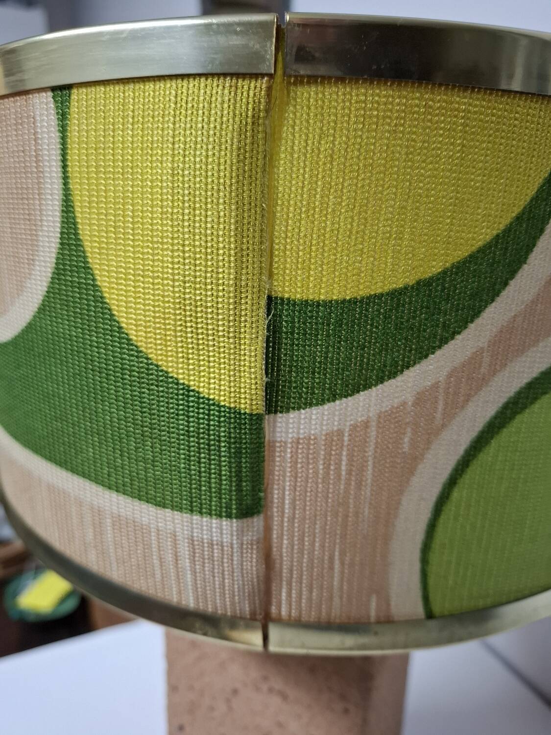 Lampe en céramique 70's