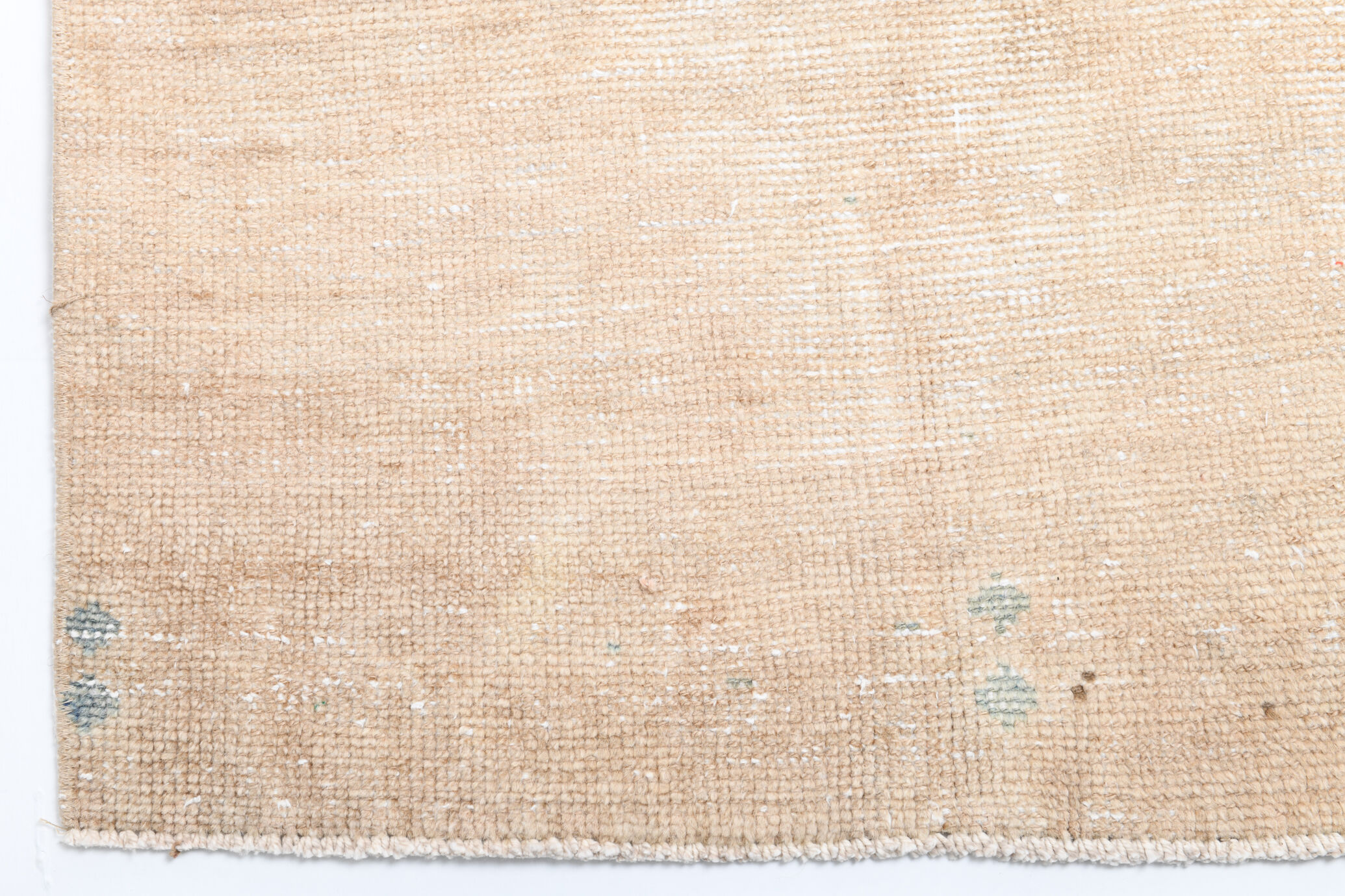 3x12 Classic Turkish Vintage Runner Rug, Handmade Vintage Rug, 3x12 Runner Rug, Brown Beige Rug,