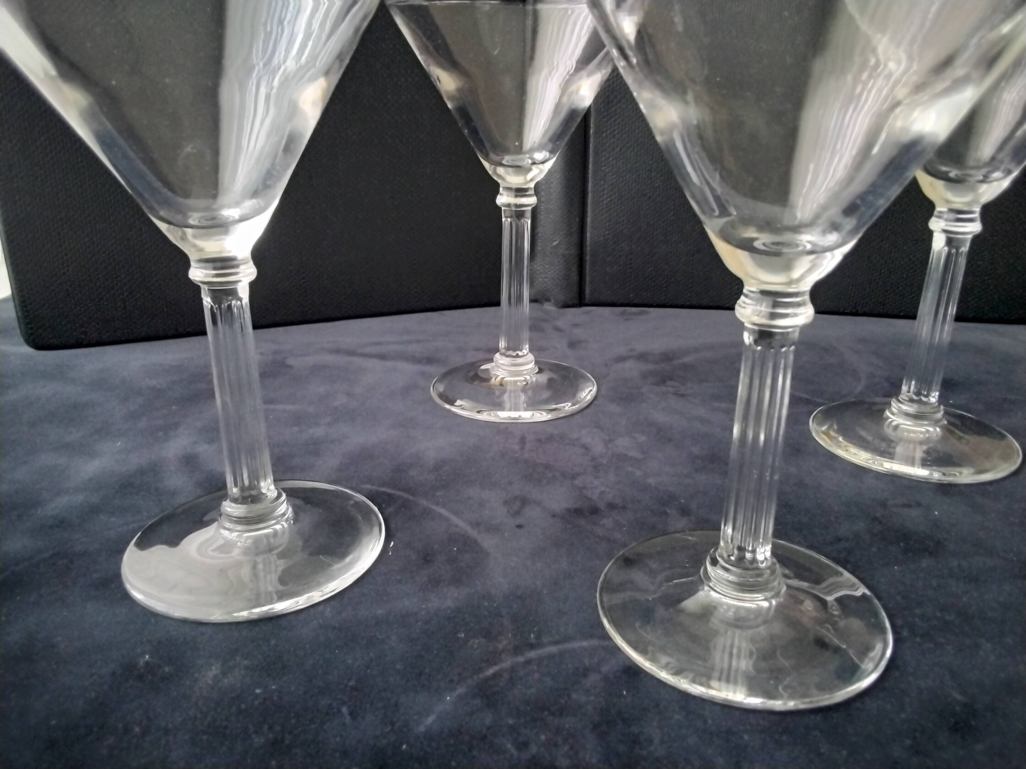 4 Coupes à cocktail Luminarc