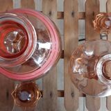 Old glass carafe