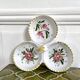 Vallauris 3-bowl set with flower decor