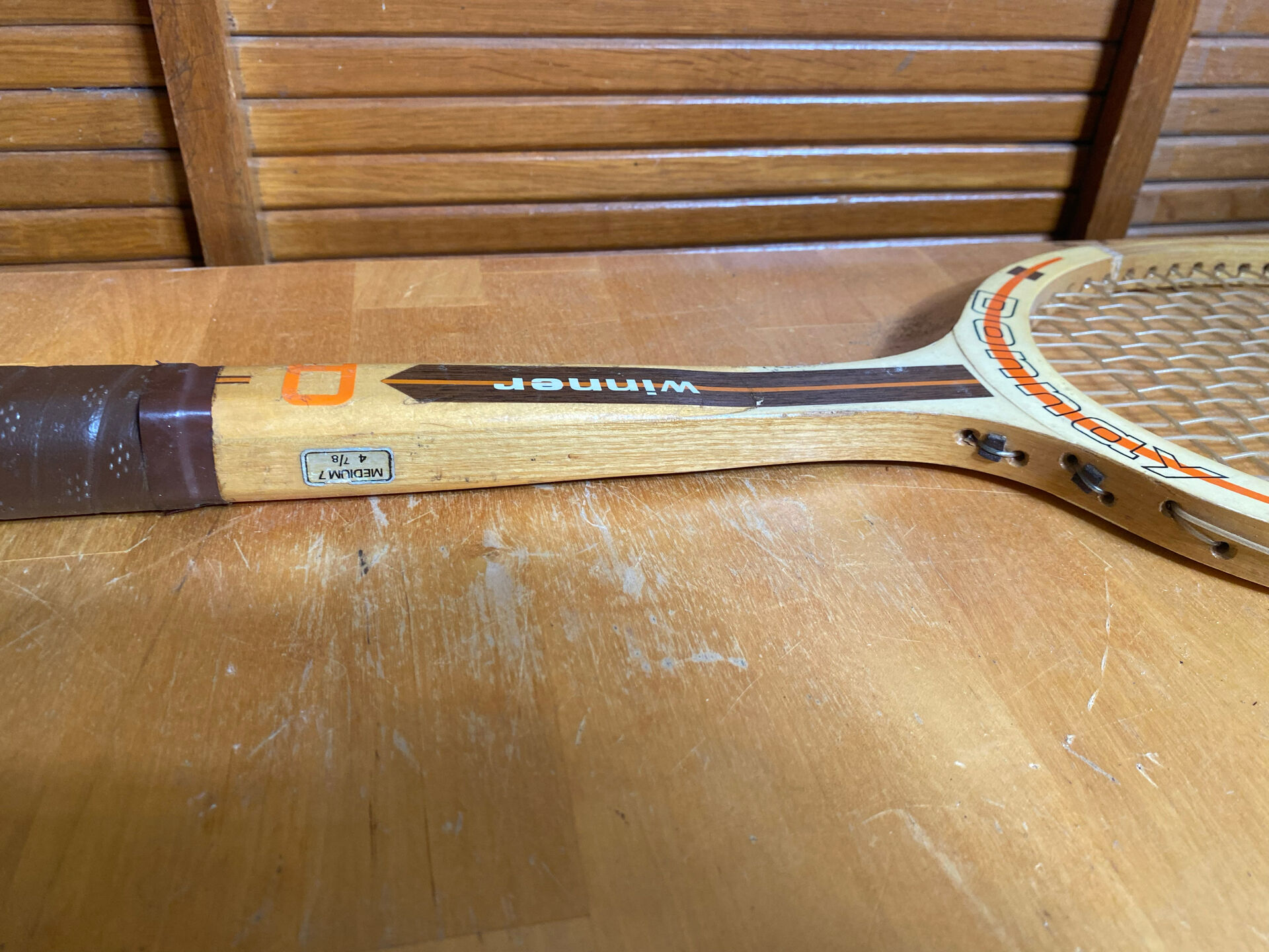 Vintage donnay winner wooden tennis racket