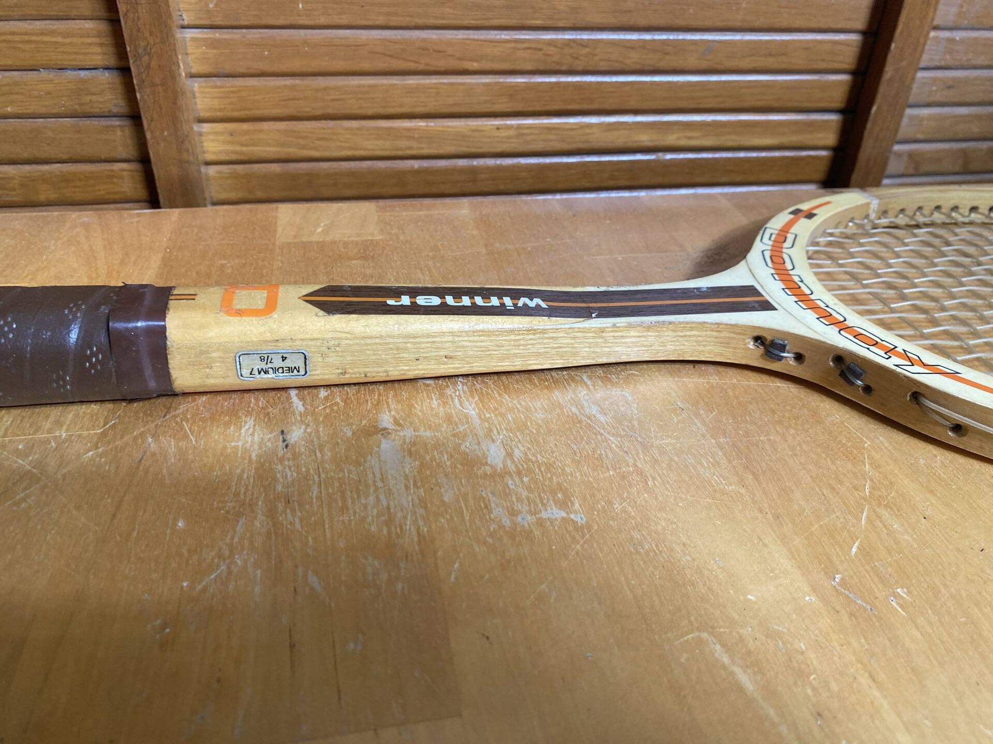 Vintage donnay winner wooden tennis racket
