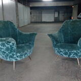 Pair of chairs ico parisi years 50/60