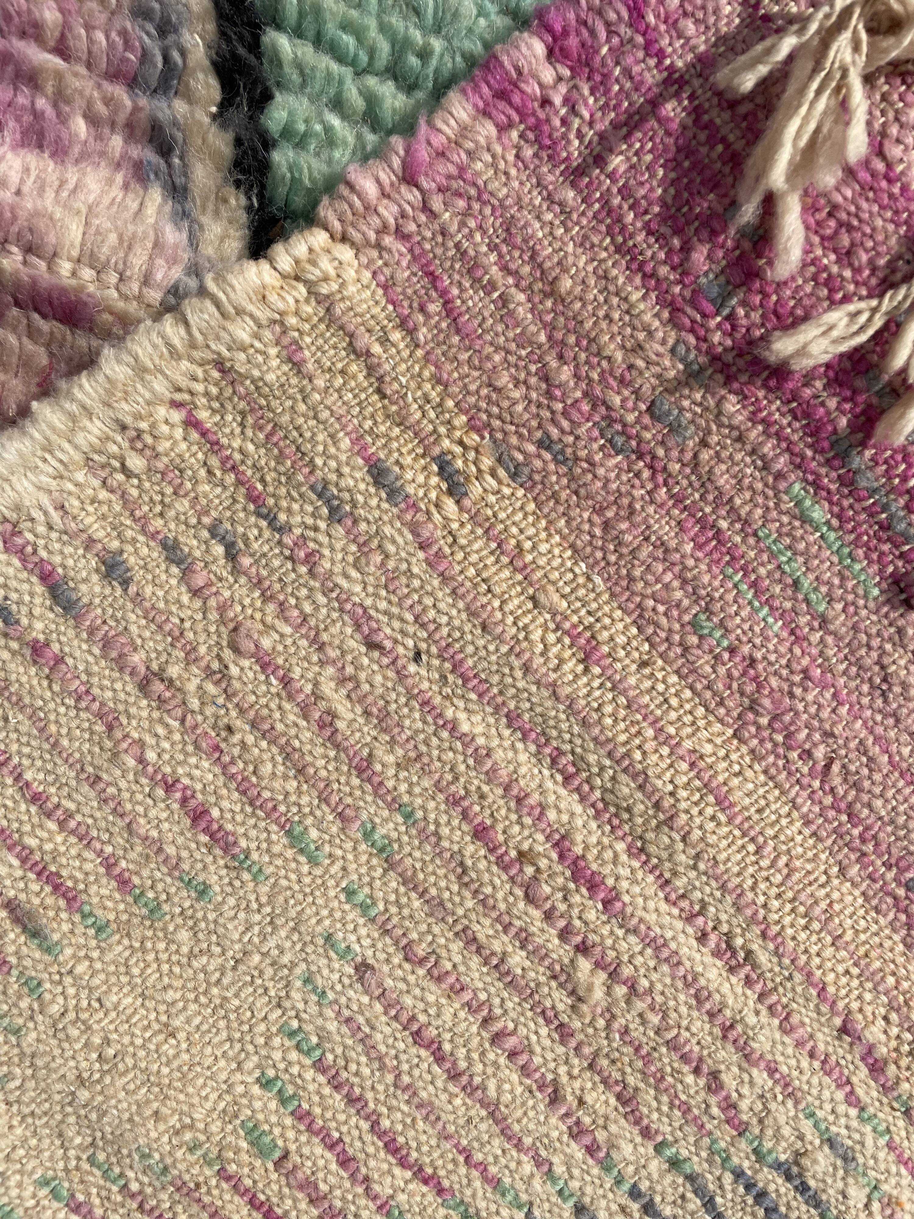 Carpet berbere corridor boujaad, 70x320 cm