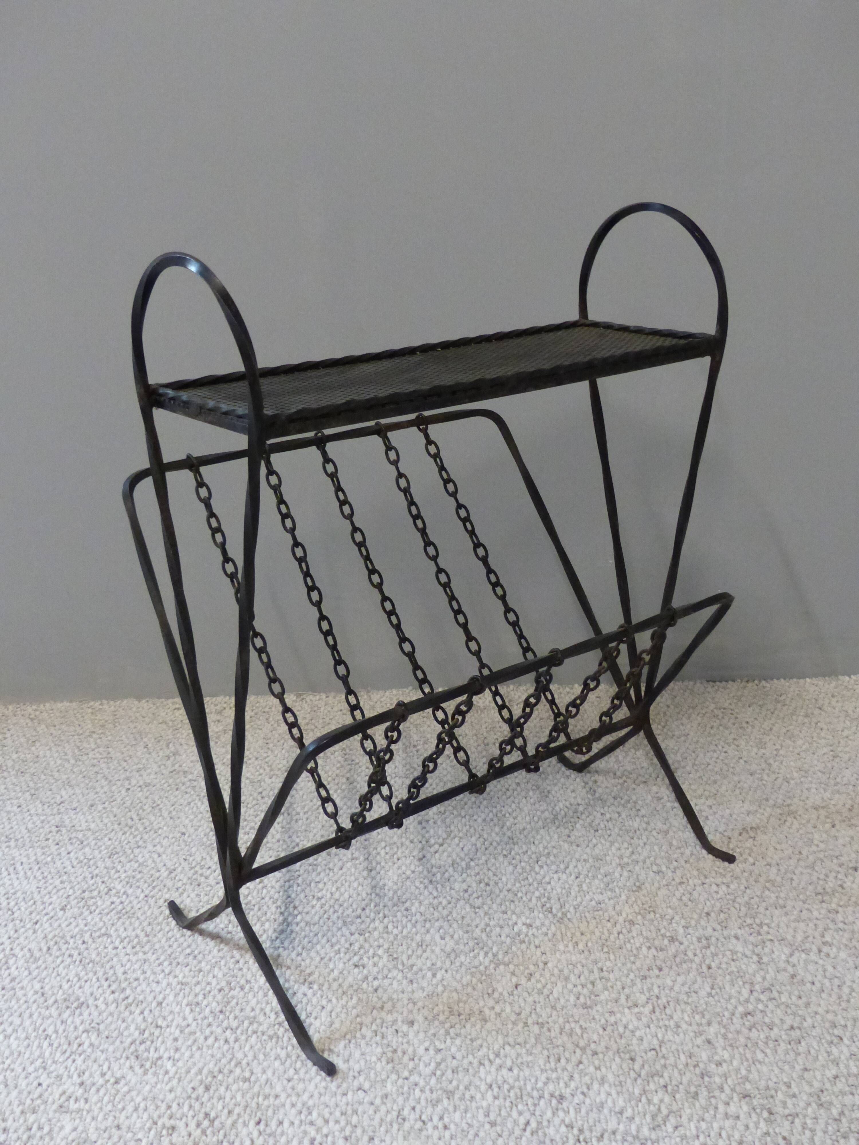 Rare door magazine openwork metal