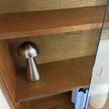 vintage glass library